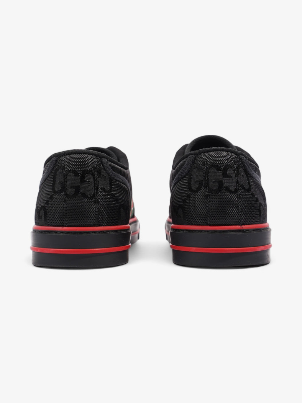 Gucci Off The Grid Sneakers Black / Red / Green Canvas EU 44 UK 10