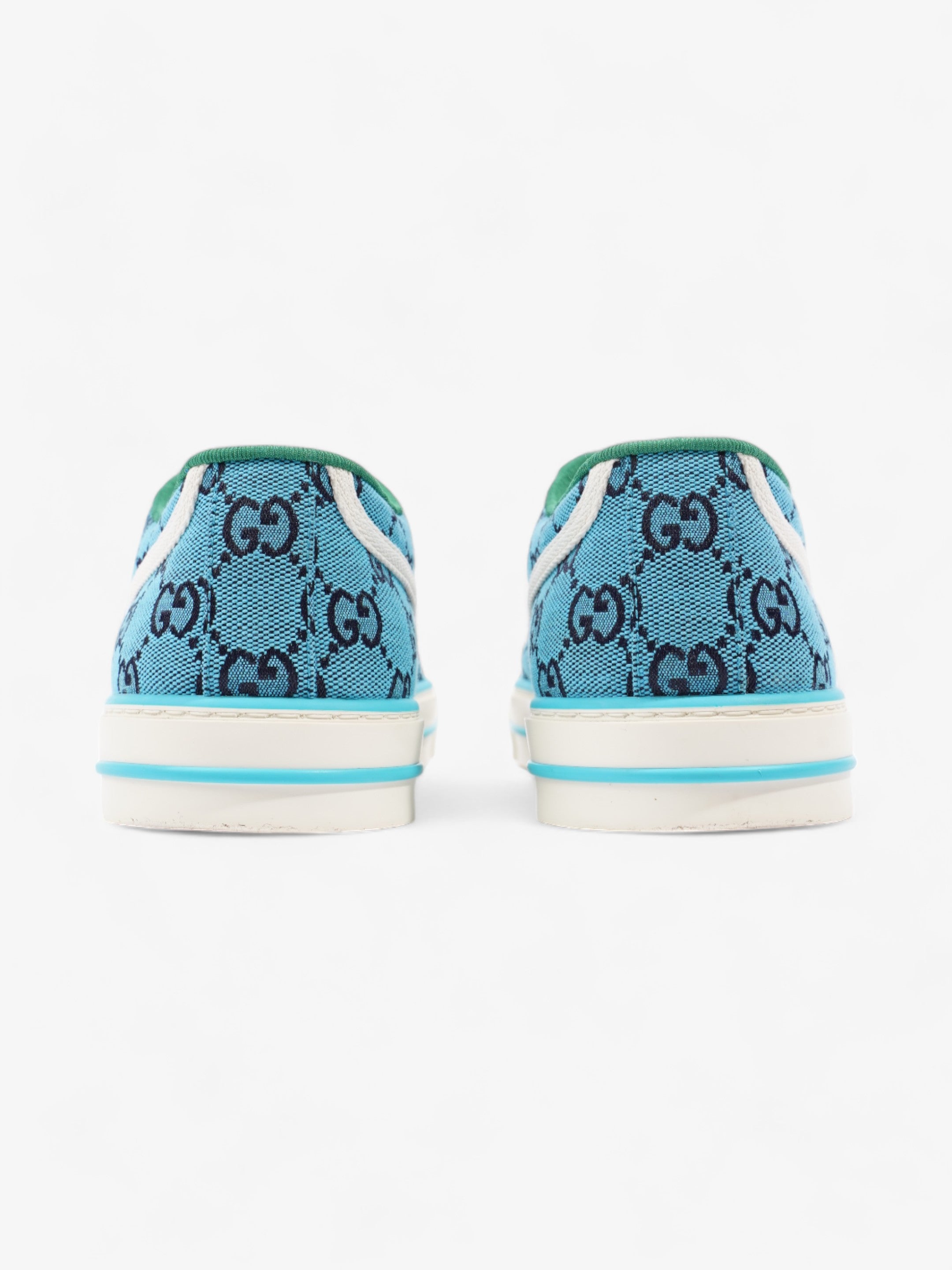 Gucci Tennis 1977 Blue GG Canvas EU 44 UK 10