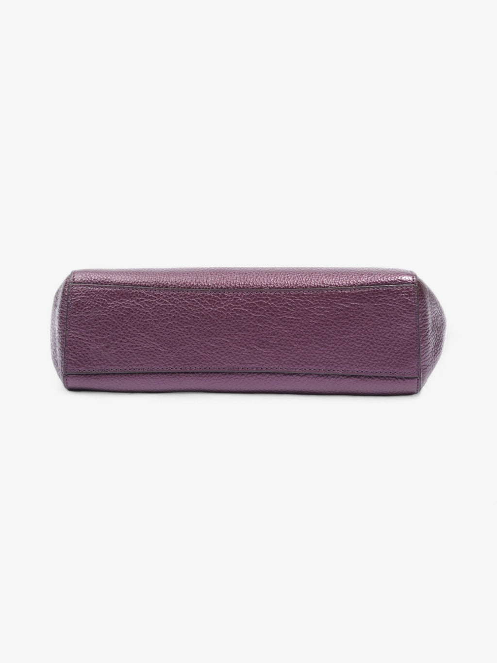 Coach Kelsey Chain Satchel Purple Leather Small