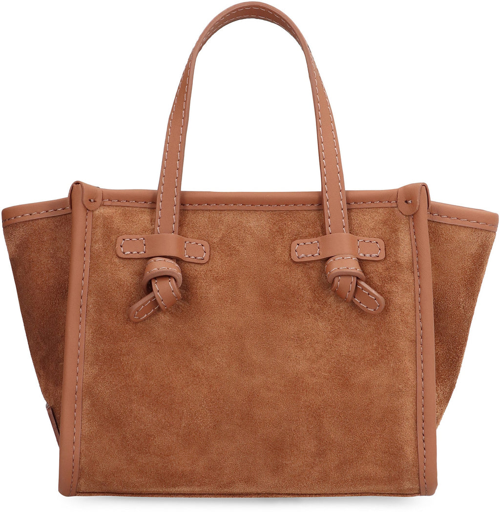 MISS MARCELLA SUEDE HANDBAG