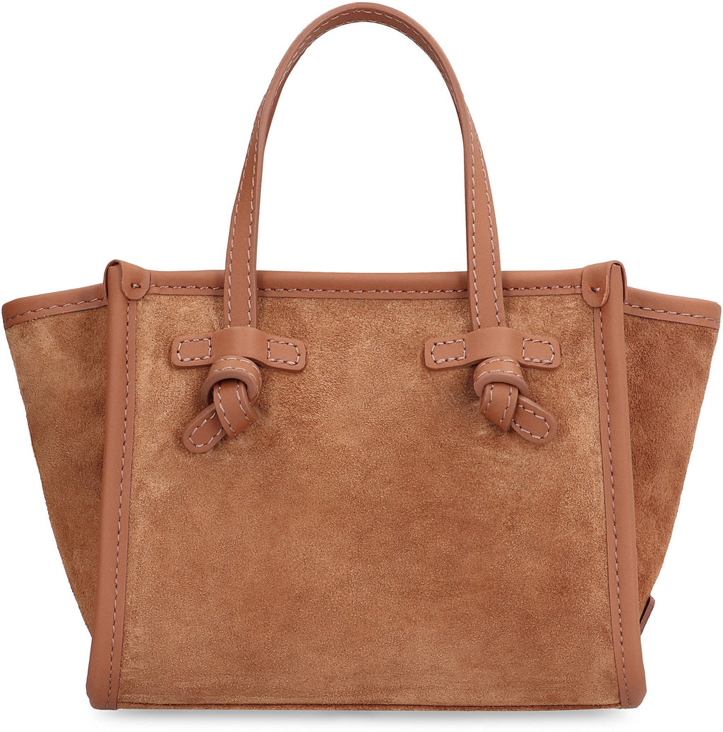 MISS MARCELLA SUEDE HANDBAG