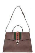 GUCCI Sylvie Handle Bag XXL Brown