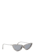 CHRISTIAN DIOR MissDiorB1U Crystal Sunglasses Silver