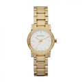 Ladies / Womens Gold Ion Plated Stainless Steel Burberry Bracelet Designer Watch BU9203