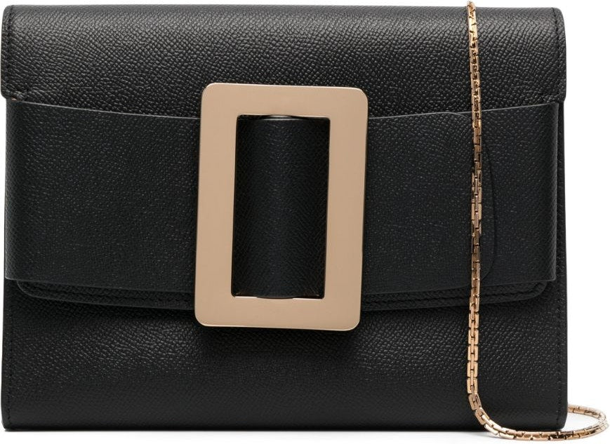 BUCKLE TRAVEL CASE EPSOM LEATHER HANDBAG