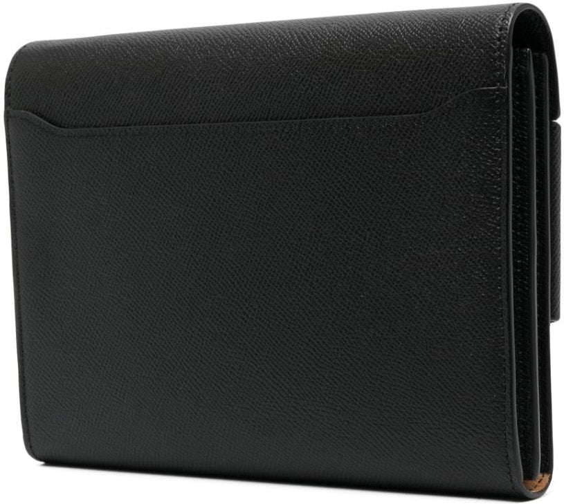 BUCKLE TRAVEL CASE EPSOM LEATHER HANDBAG