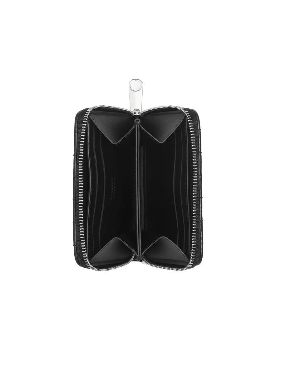 Quilted Leather Lola Zip Wallet