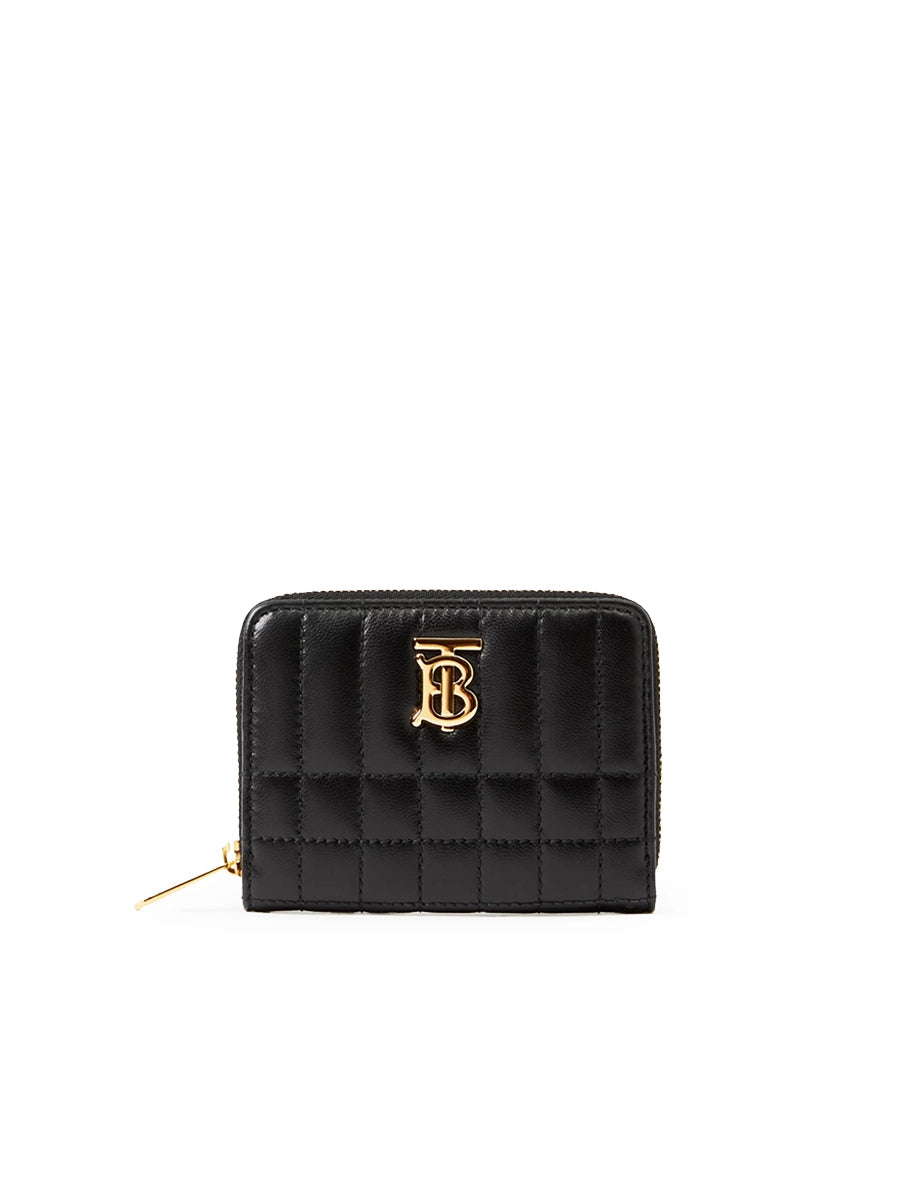 Quilted Leather Lola Zip Wallet
