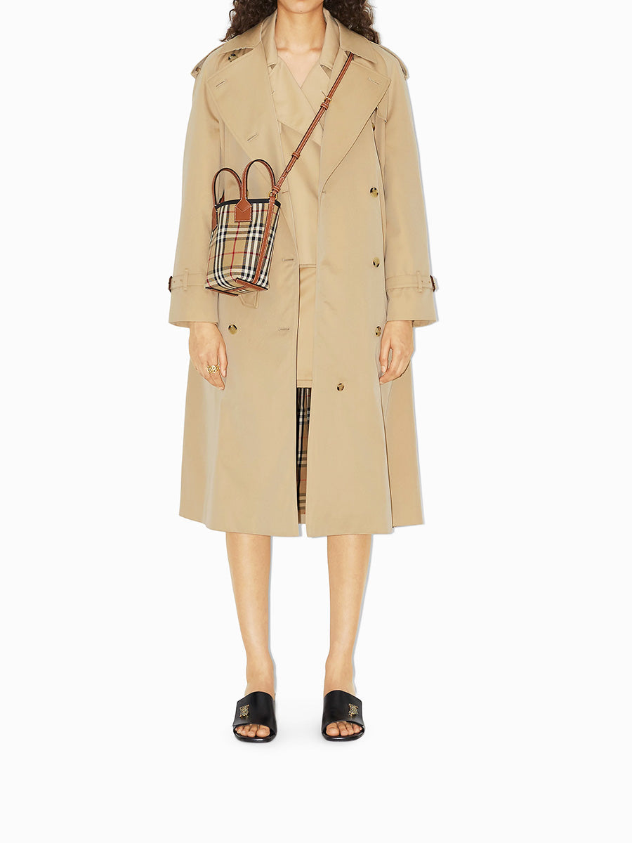 Small London Tote Bag in Archive Beige