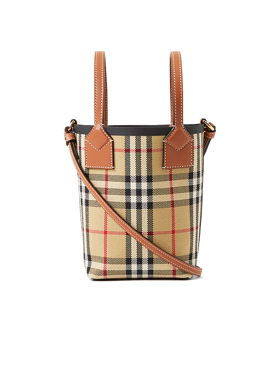 Small London Tote Bag in Archive Beige