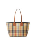 Small London Tote in Briar Brown/Black