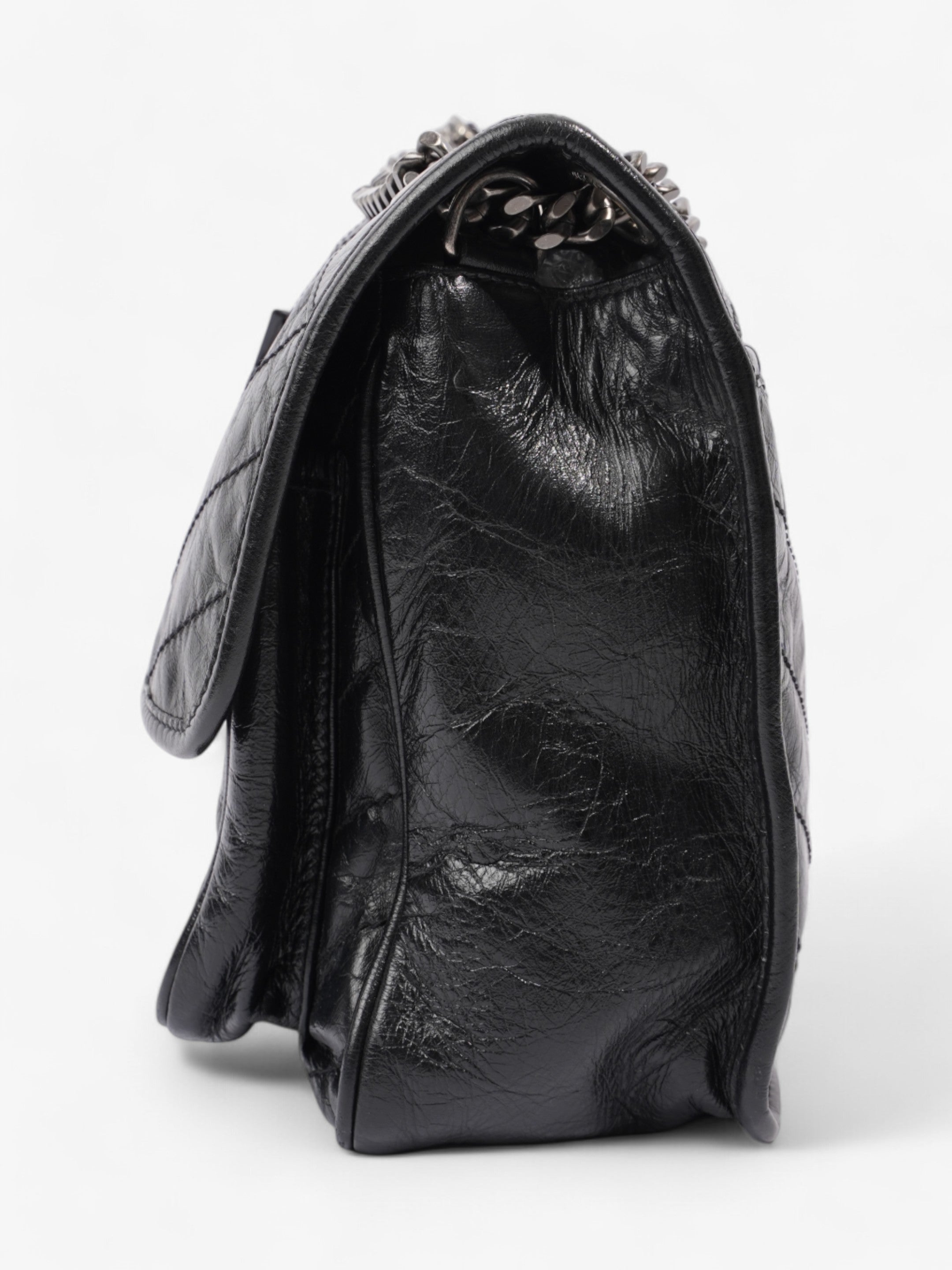 Saint Laurent Niki Black Leather Medium