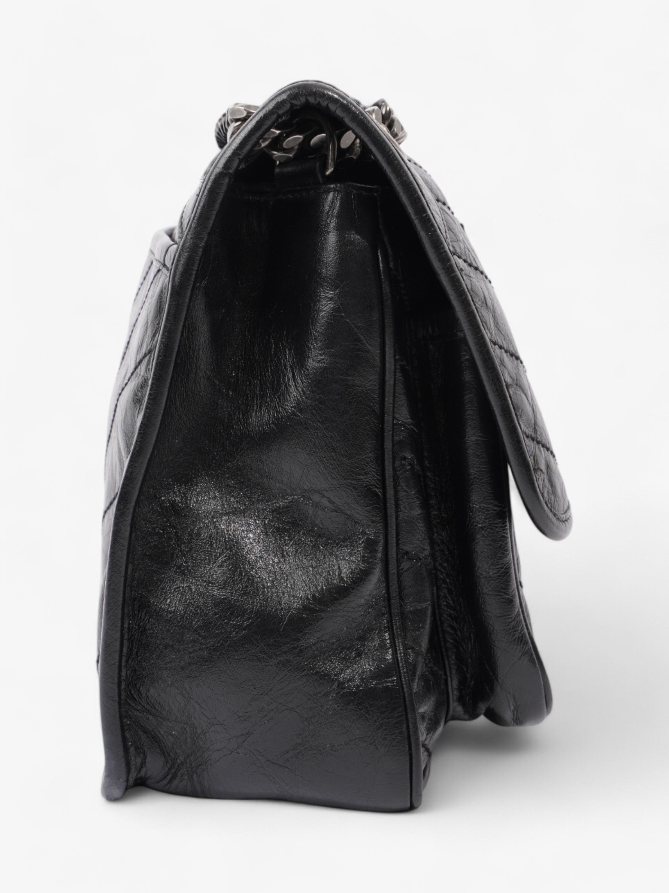 Saint Laurent Niki Black Leather Medium