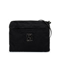 Fendi Crossbody Bag Black Zucca Canvas