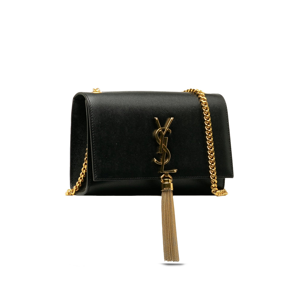 Yves Saint Laurent Kate Small Black Calfskin