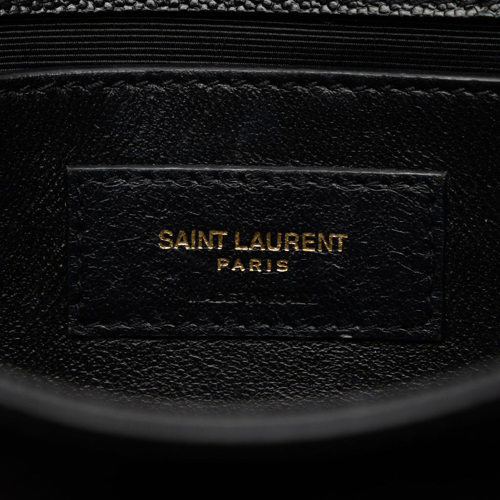 Yves Saint Laurent Kate Small Black Calfskin