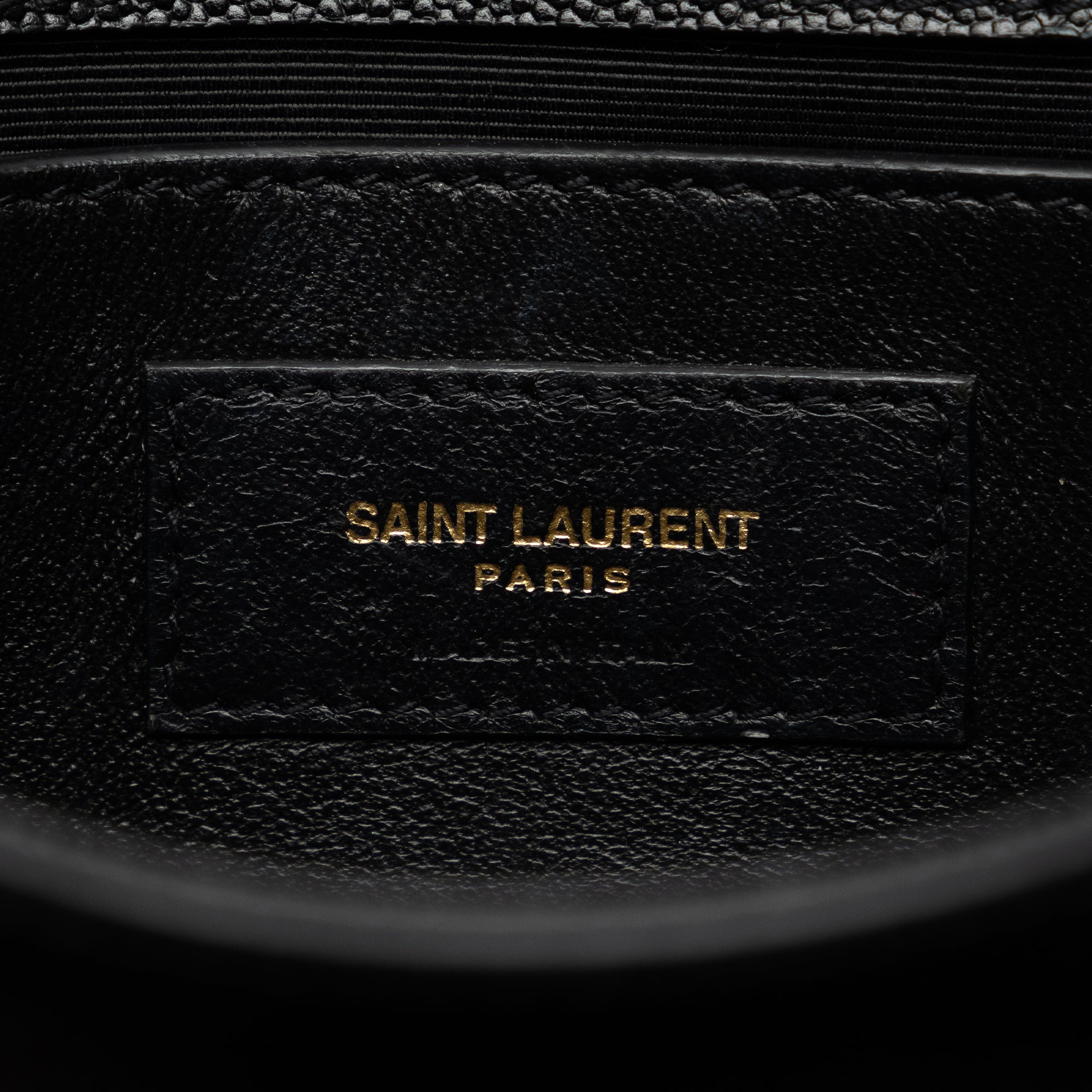 Yves Saint Laurent Kate Small Black Calfskin