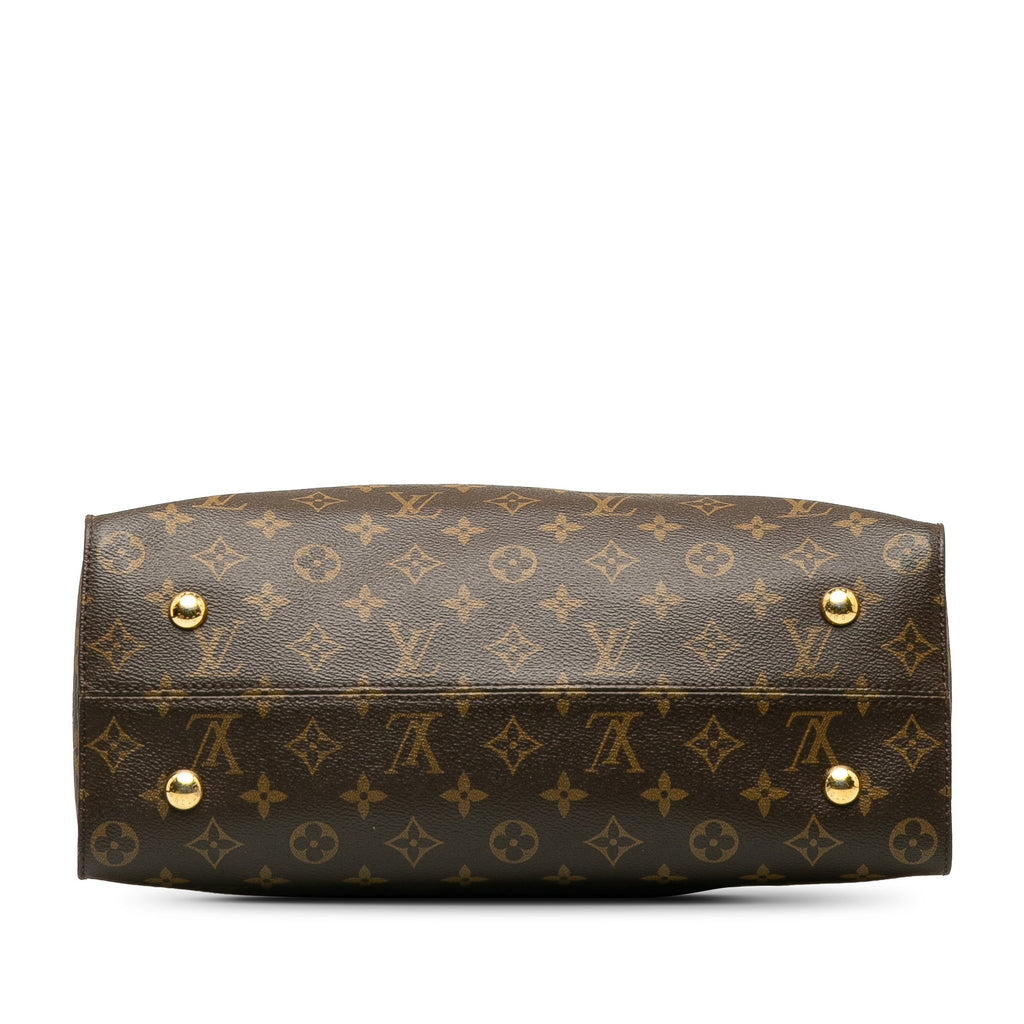 Brown Louis Vuitton Monogram Tuileries Satchel