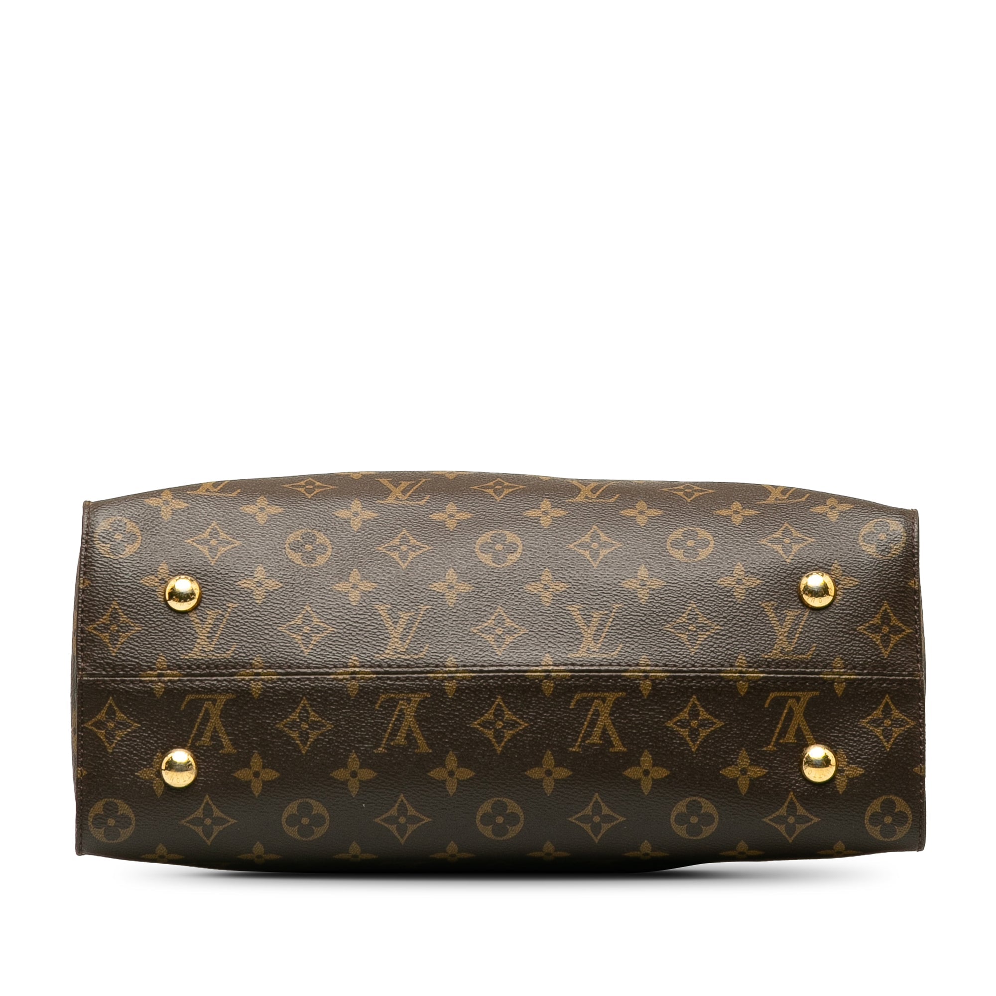 Brown Louis Vuitton Monogram Tuileries Satchel