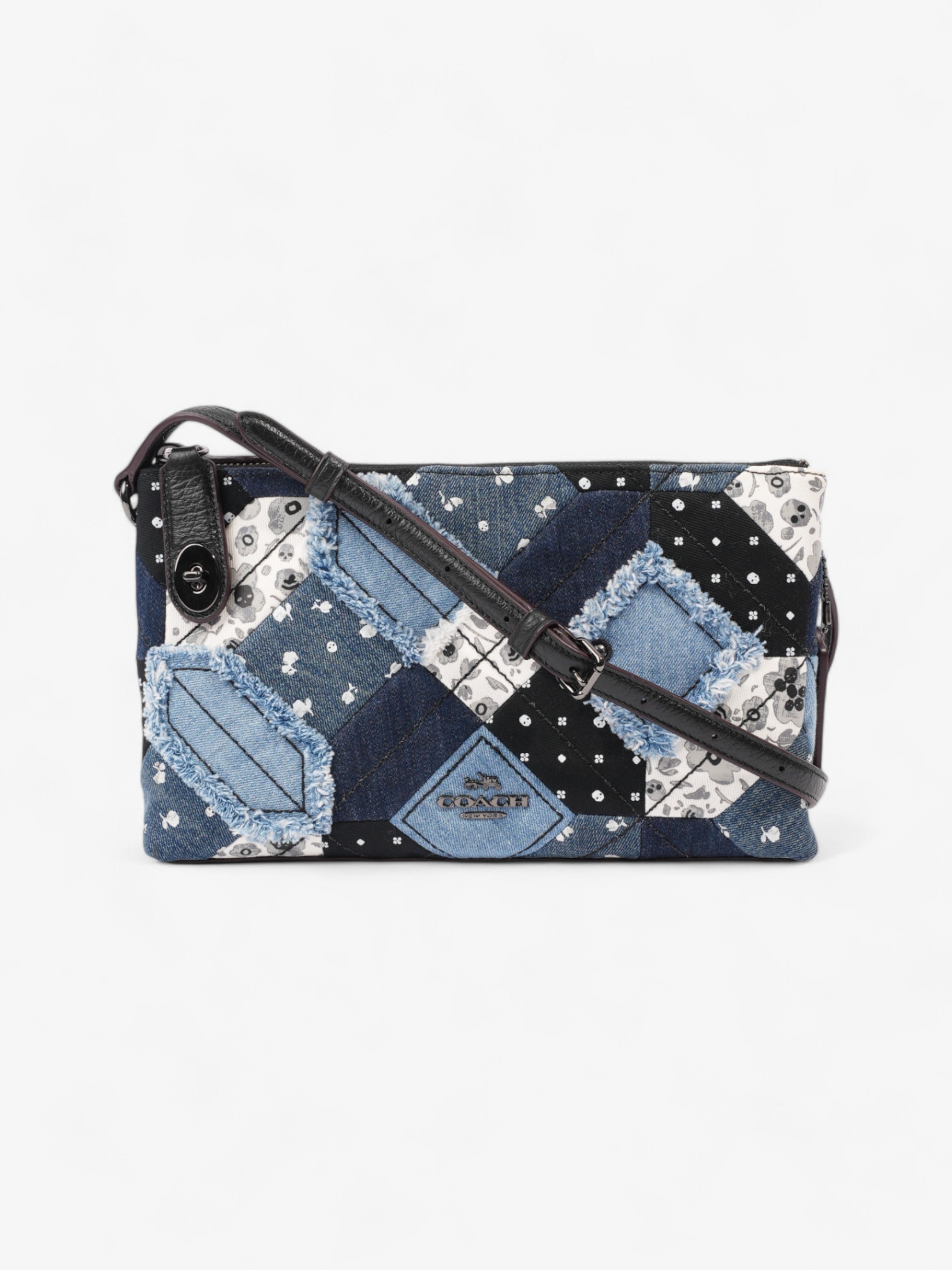 Coach Crosby Black / Blue Denim
