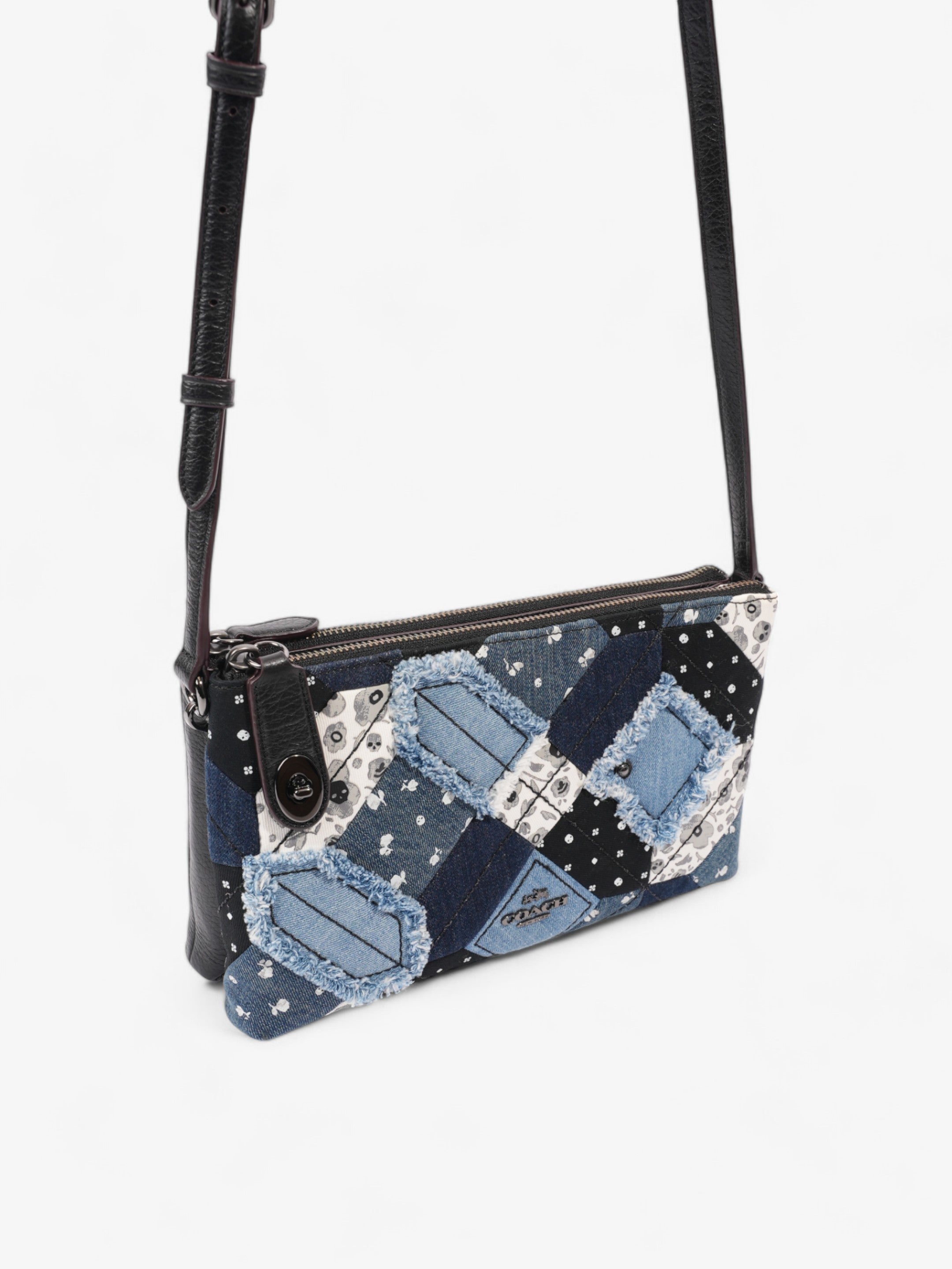 Coach Crosby Black / Blue Denim
