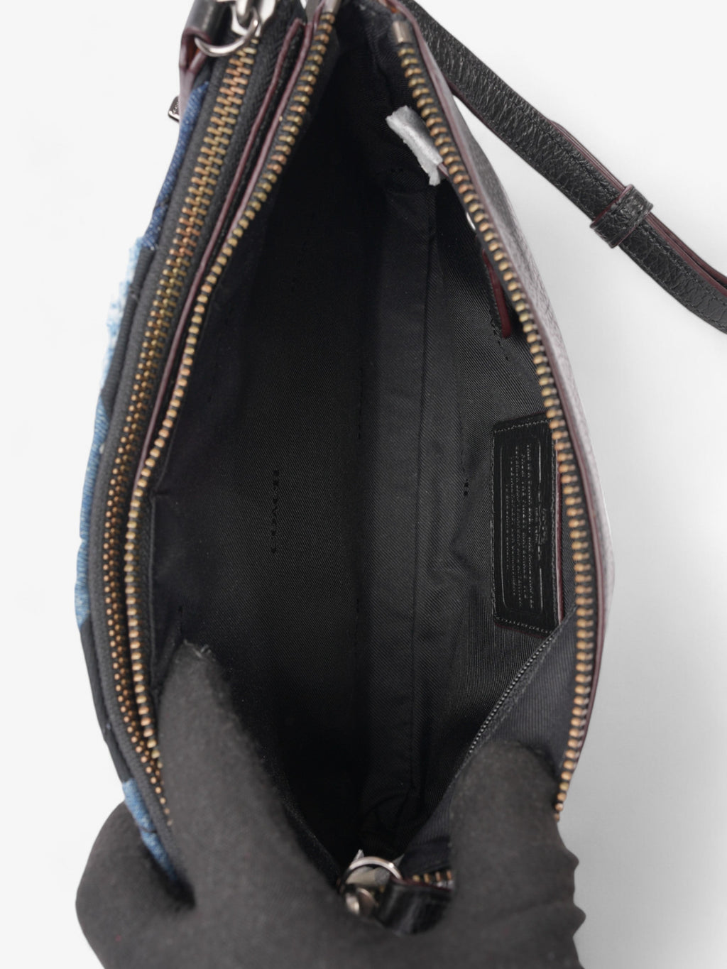 Coach Crosby Black / Blue Denim