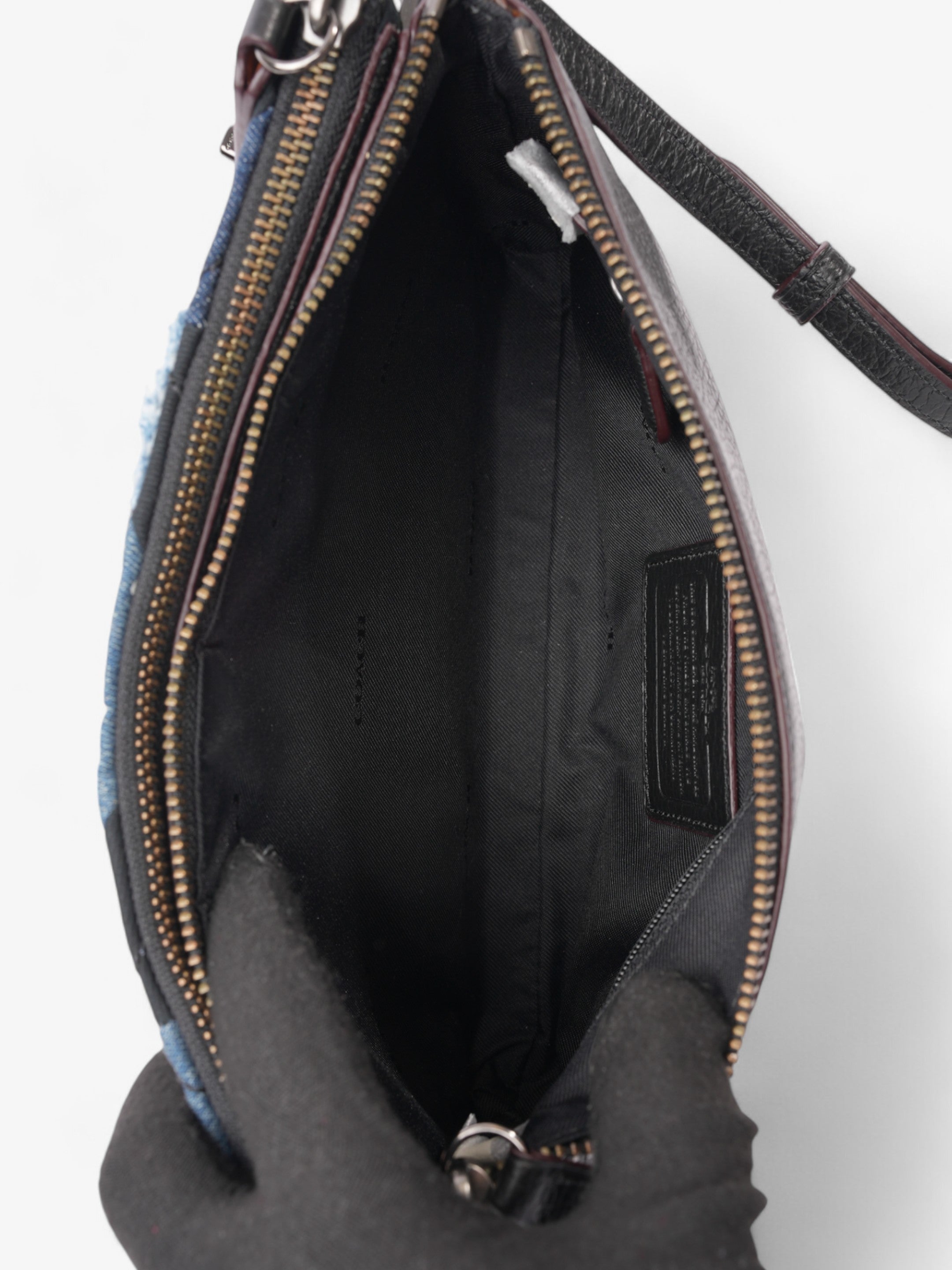 Coach Crosby Black / Blue Denim