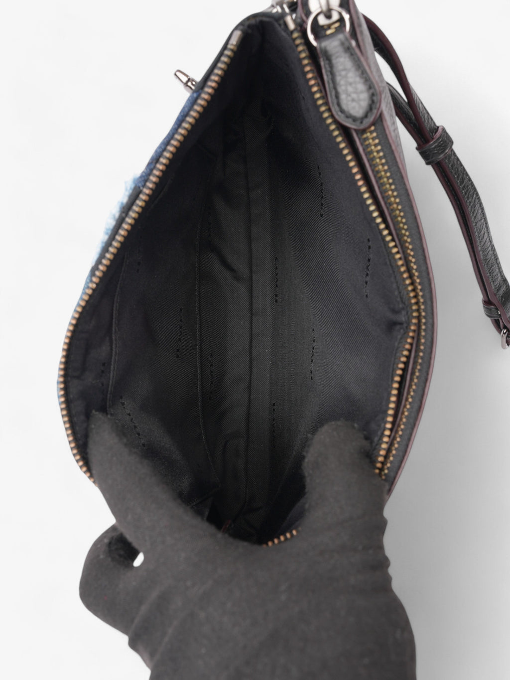 Coach Crosby Black / Blue Denim
