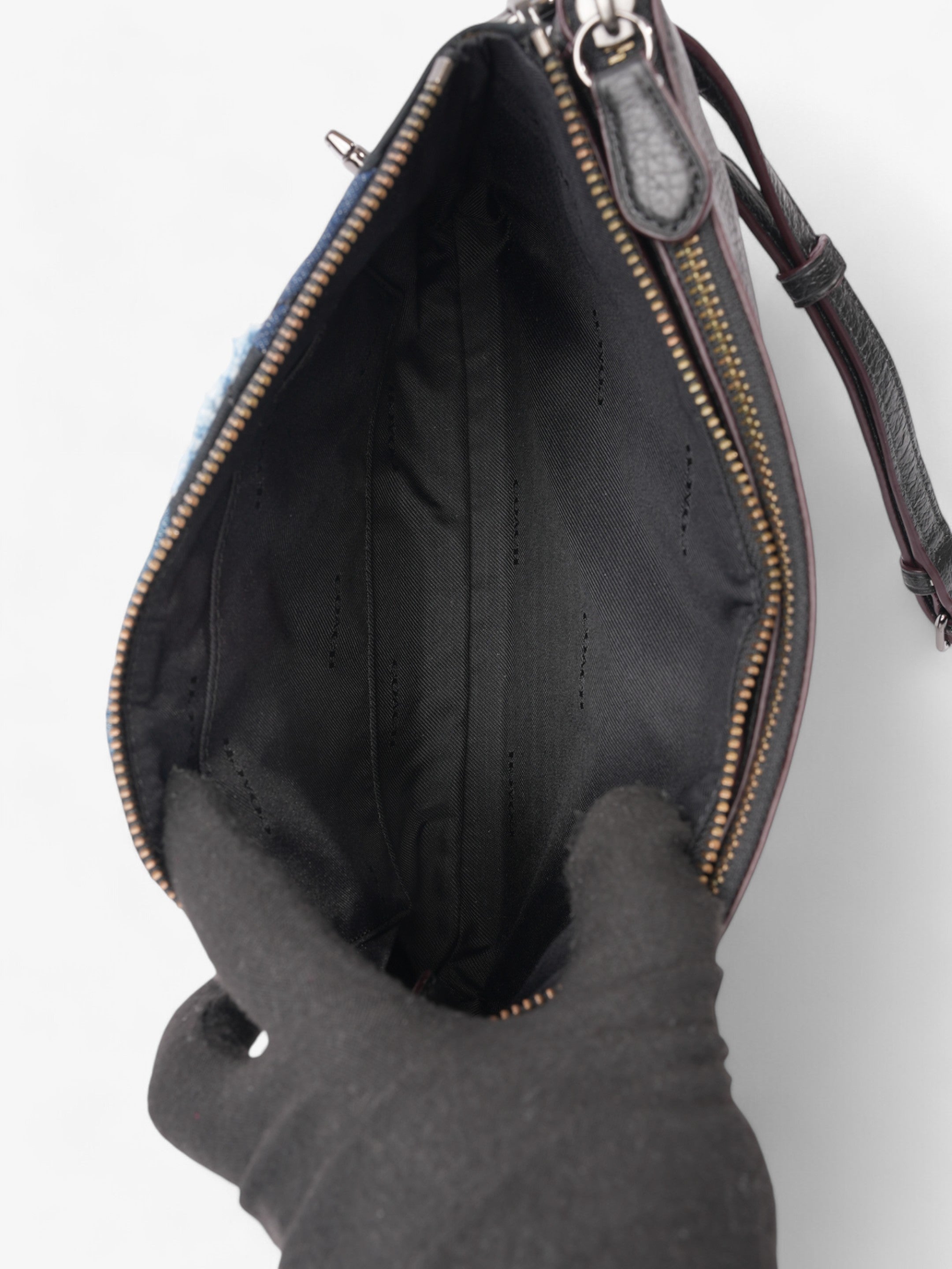 Coach Crosby Black / Blue Denim