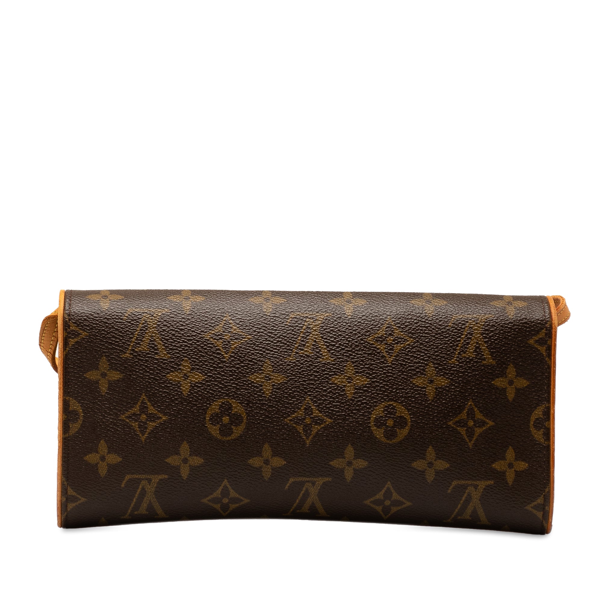 Brown Louis Vuitton Monogram Pochette Twin GM Crossbody Bag