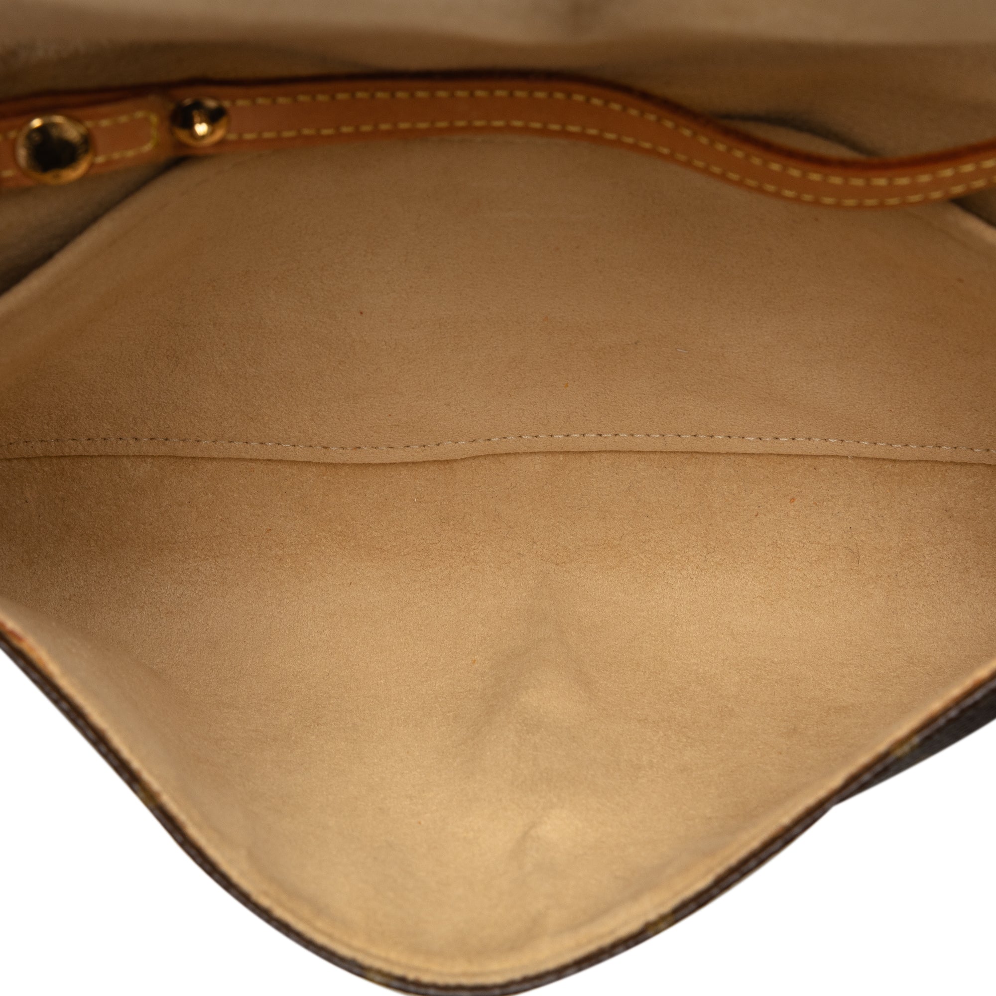 Brown Louis Vuitton Monogram Pochette Twin GM Crossbody Bag