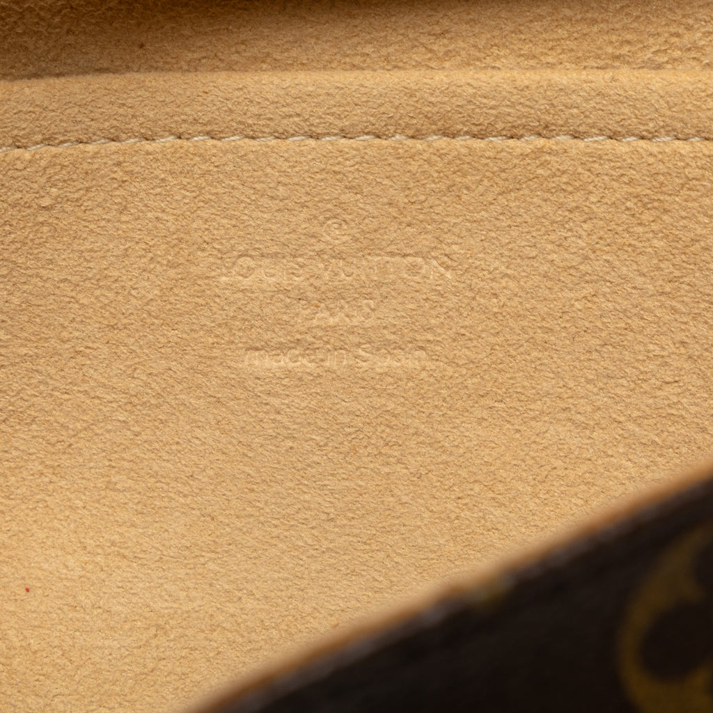 Brown Louis Vuitton Monogram Pochette Twin GM Crossbody Bag