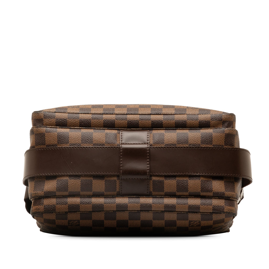 Brown Louis Vuitton Damier Ebene Naviglio Crossbody Bag
