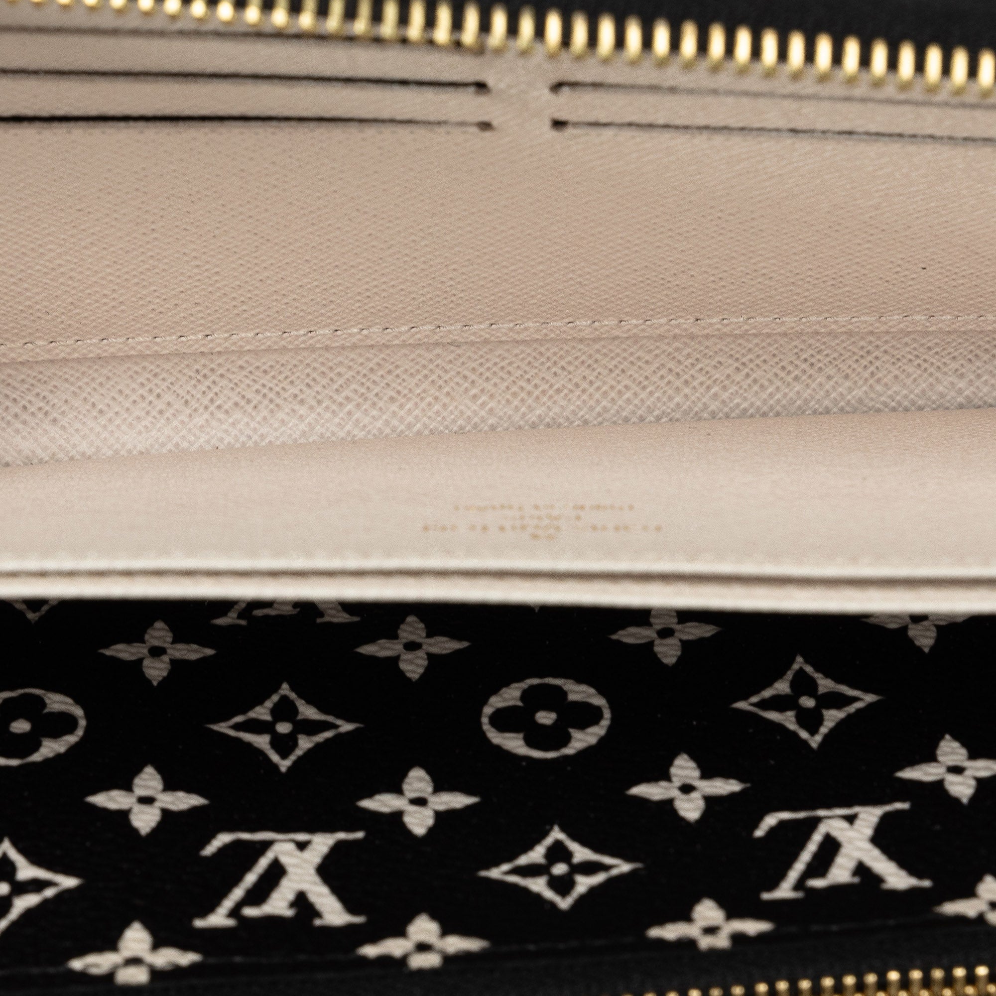 Brown Louis Vuitton Monogram Crafty Zippy Long Wallet