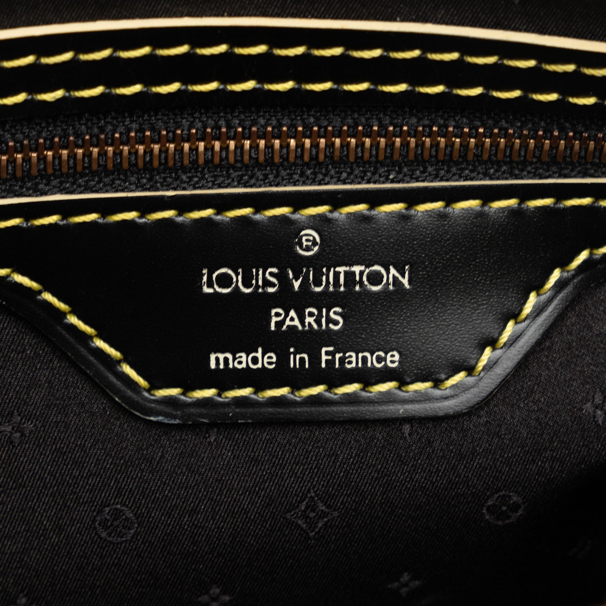Black Louis Vuitton Suhali Lockit Clutch