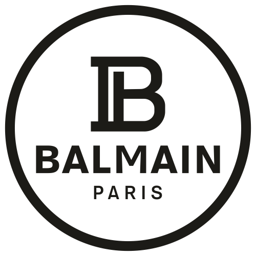 BALMAIN PARIS LOGO LEATHER TOTE BAG