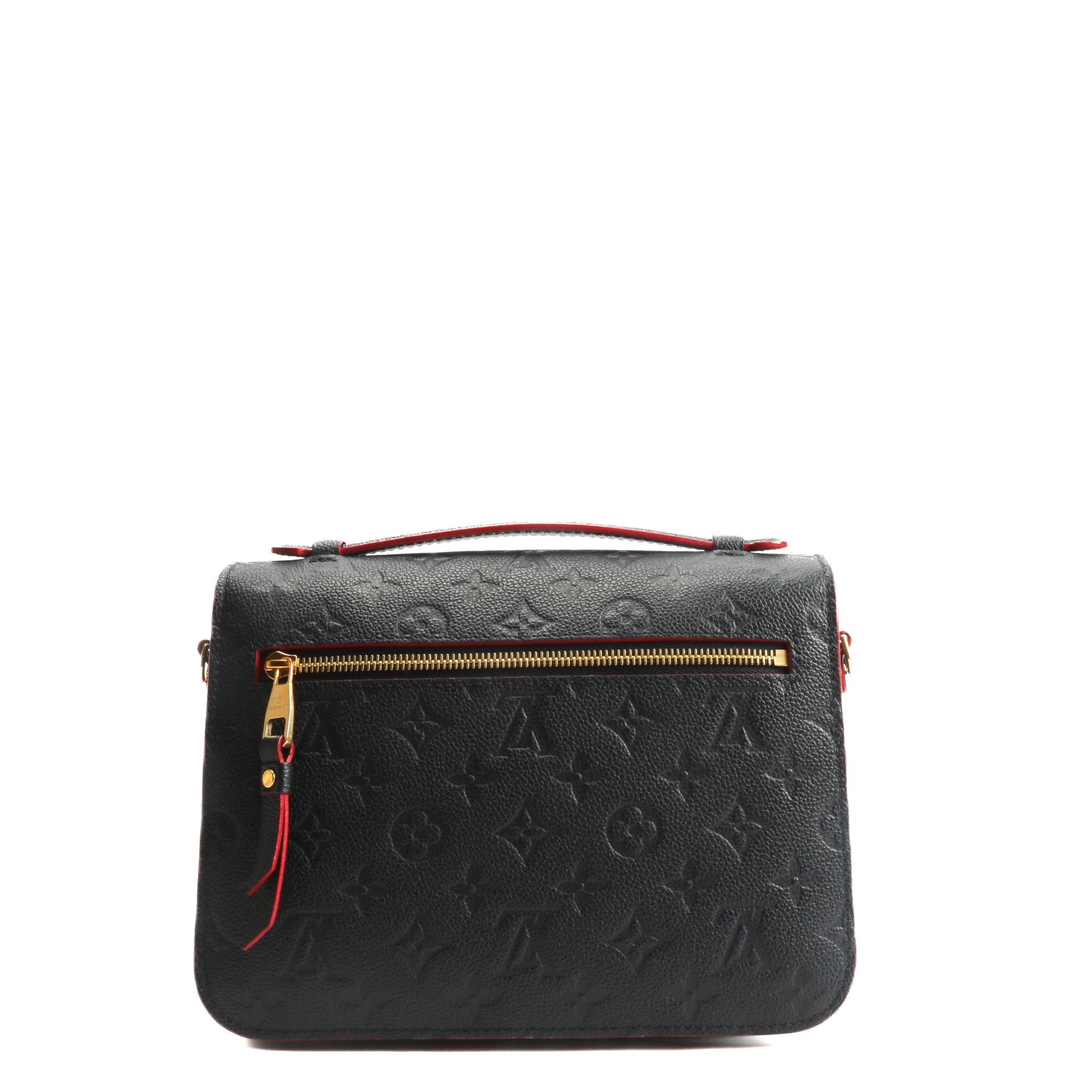 LOUIS VUITTON Monogram Empreinte Pochette Metis Blue