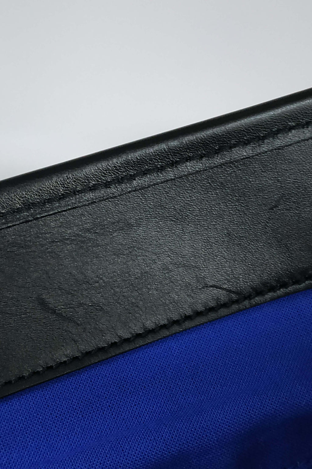 Buckle Tote Tricolor Beige Grey Black