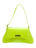 BALENCIAGA CROC EMBOSSED CALFSKIN MEDIUM XX FLAP BAG