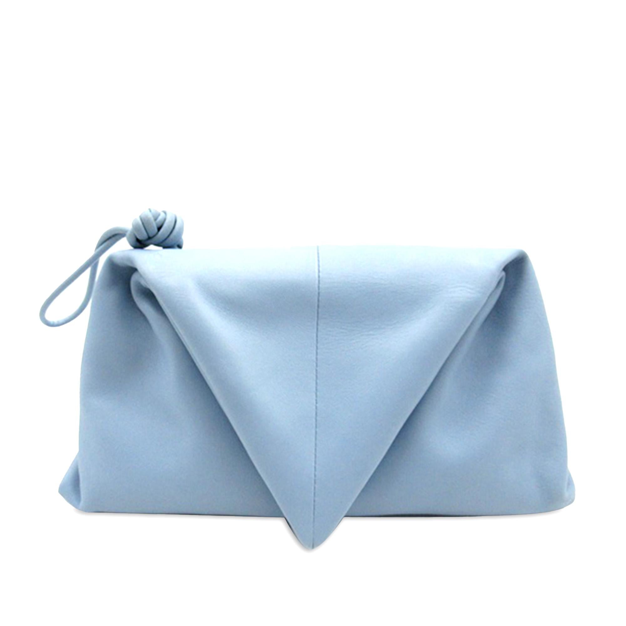 Bottega Veneta BV Trine Angular Clutch Bag (SHG-l6U5TZ)