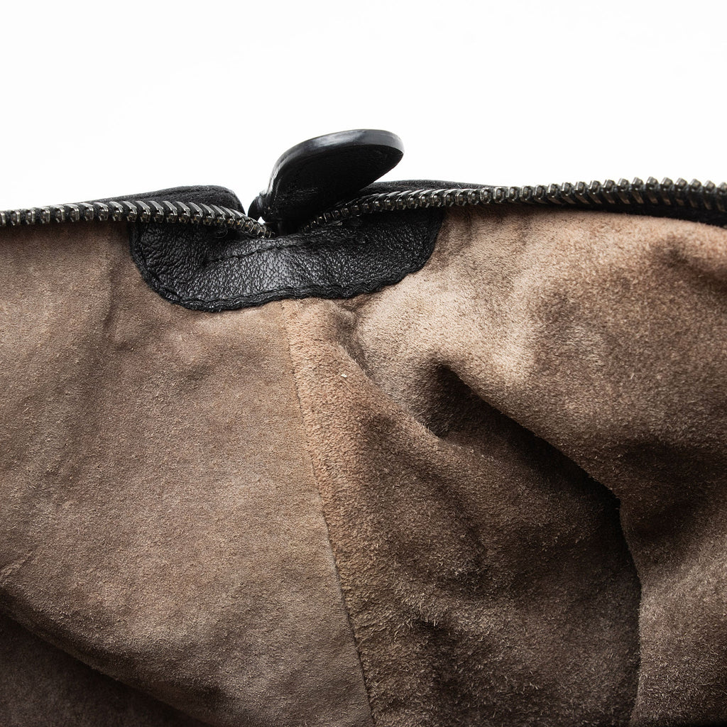 Bottega Veneta Buffalo Leather Satchel (SHF-W1iSWN)