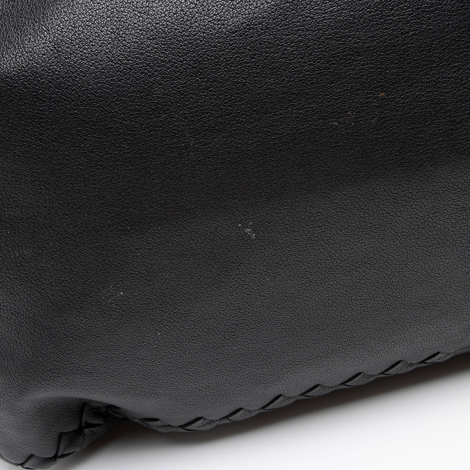 Bottega Veneta Buffalo Leather Satchel (SHF-W1iSWN)