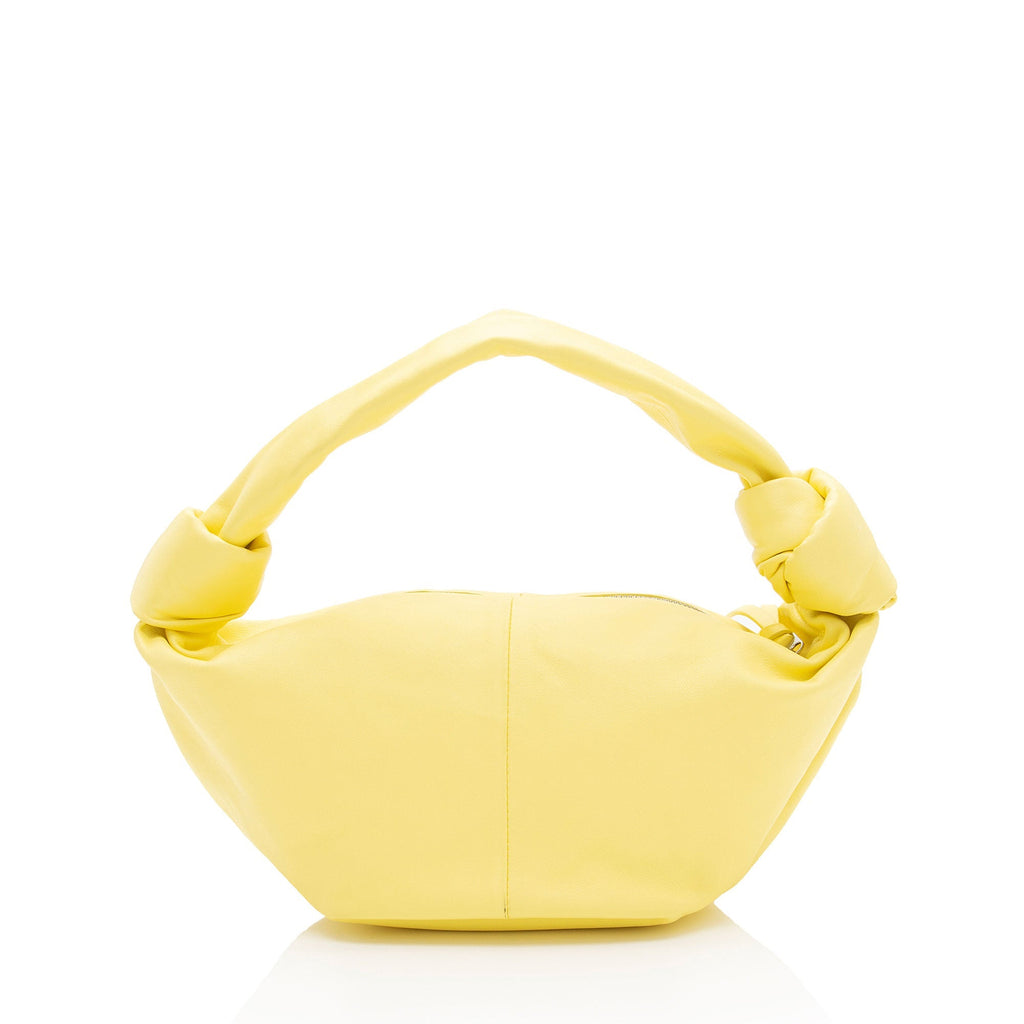 Bottega Veneta Calfskin Double Knot Mini Bag (SHF-g9Na6q)