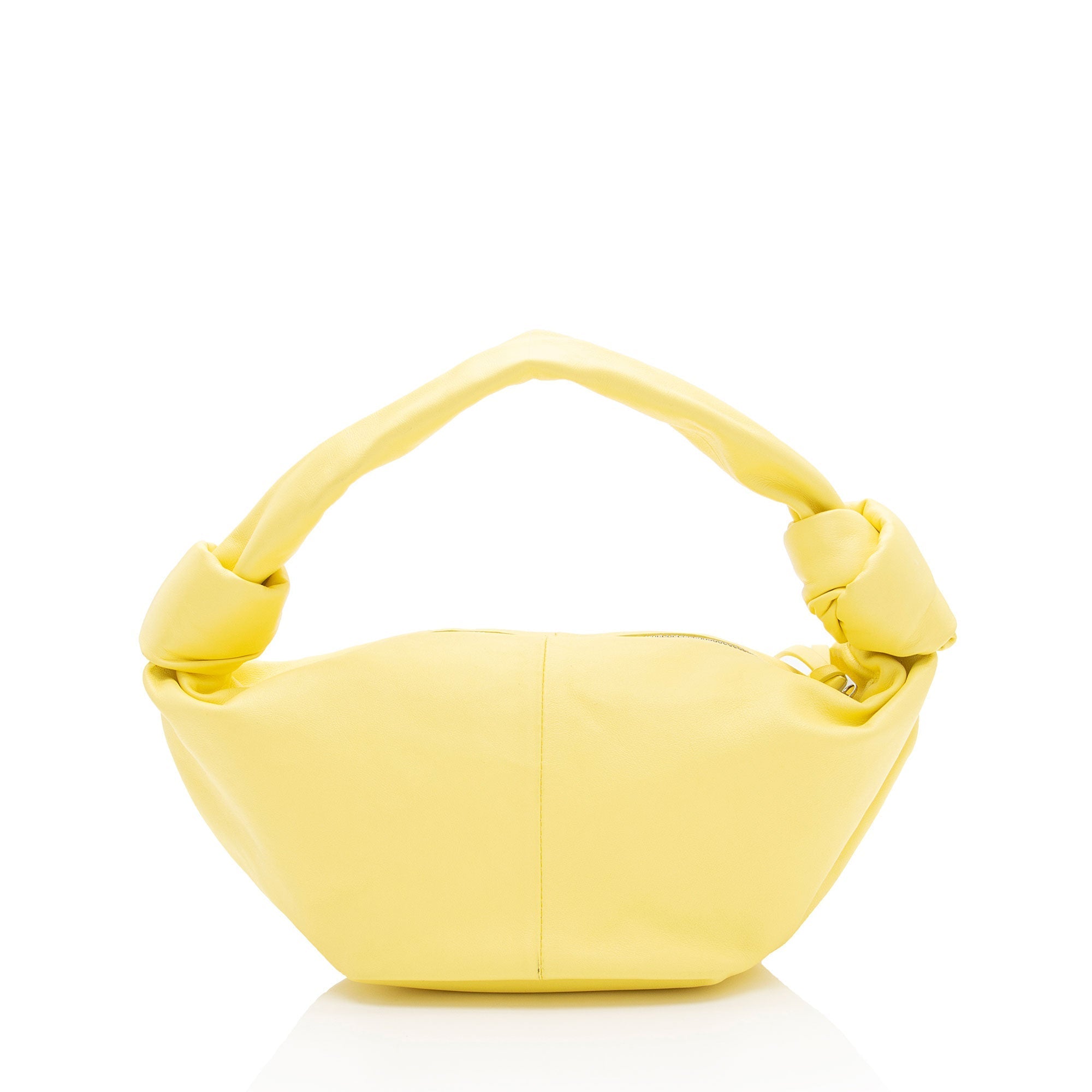 Bottega Veneta Calfskin Double Knot Mini Bag (SHF-g9Na6q)