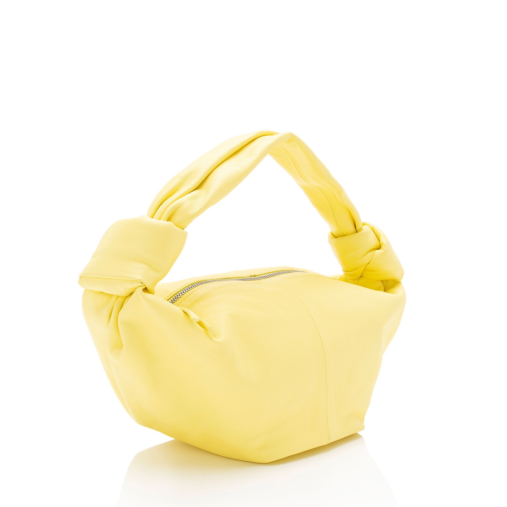 Bottega Veneta Calfskin Double Knot Mini Bag (SHF-g9Na6q)