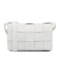 Bottega Veneta Calfskin Intrecciato Cassette Crossbody (SHG-F2bVdG)