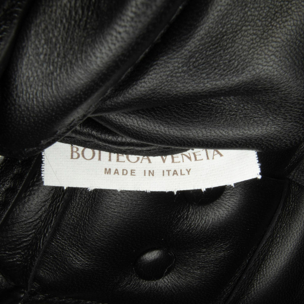 Bottega Veneta Calfskin Intrecciato Padded Chain Cassette Satchel (SHG-535Auh)
