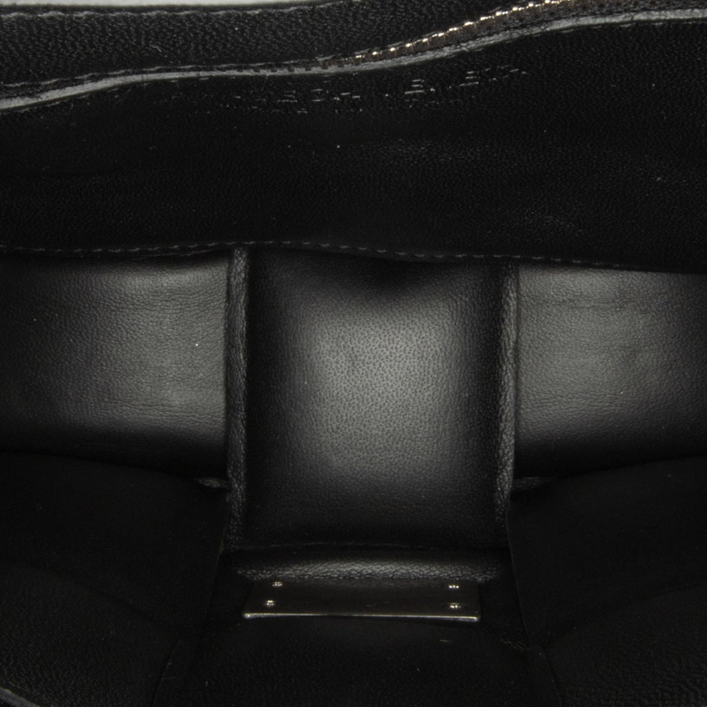 Bottega Veneta Calfskin Intrecciato Padded Chain Cassette Satchel (SHG-535Auh)