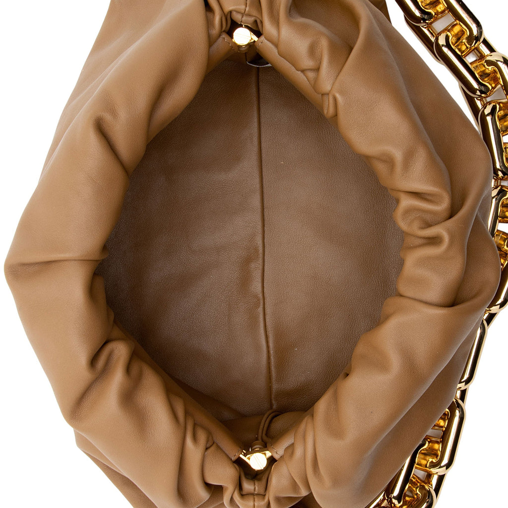 Bottega Veneta Calfskin The Chain Pouch (SHF-birXYM)