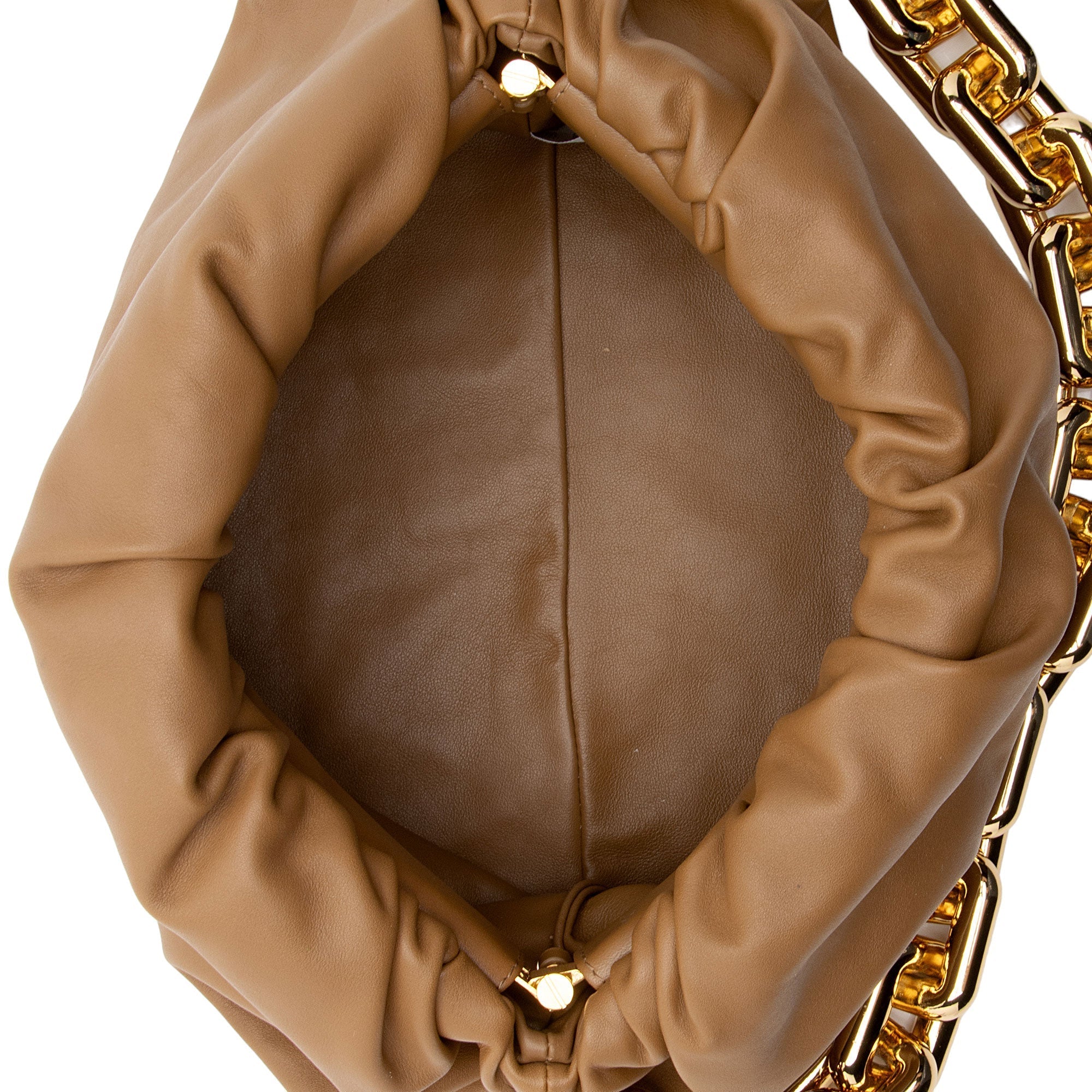 Bottega Veneta Calfskin The Chain Pouch (SHF-birXYM)